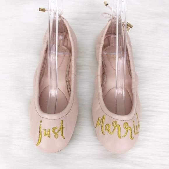 kate spade just married flats